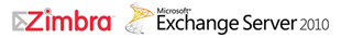 Zimbra and MS Exchange 2010