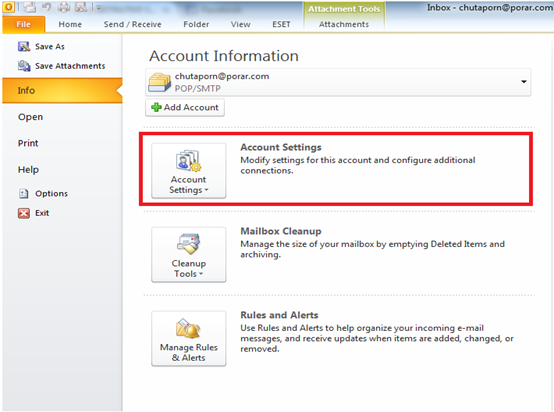 โปรแกรม MS Outlook/Windows Mail ไม่สามารถส่งเมลออกได้ ขึ้นข้อความ 'ไม่ สามารถเชื่อมต่อกับเซิร์ฟเวอร์อีเมลขาออก (SMTP) ของคุณได้' โปรแกรม Ms Outlook/Windows Mail ไม่สามารถส่งเมลออกได้ ขึ้นข้อความ 'ไม่ สามารถเชื่อมต่อกับเซิร์ฟเวอร์อีเมลขาออก (Smtp) ของคุณได้'